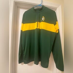 Antigua Green Bay Packers quarter-zip long sleeve pullover
